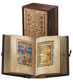 Lot 1293, Auction  102, Echternacher Evangelistar, Faks. u. Kommentar. Mit salischer Schmuckplatte. Luzern 2007