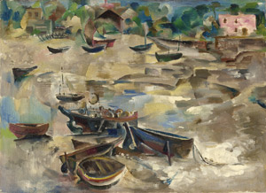 Los 8232 - Mayer-Marton, Georg - Boats at Low Tide (Beached Boats) - 0 - thumb