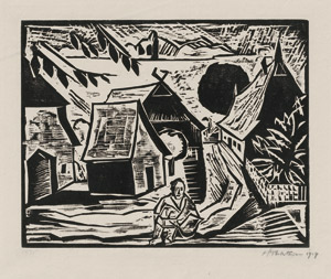 Los 8268 - Pechstein, Hermann Max - Mittag - 0 - thumb