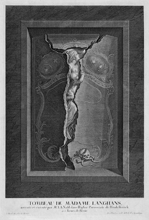 Lot 5295, Auction  115, Mechel, Christian von, Tombeau de Madame Langhans