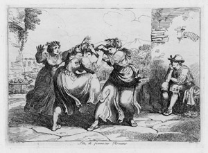 Lot 5376, Auction  115, Pinelli, Bartolomeo, Nuova raccolta di cinquanta costumi de' contorni di Roma 