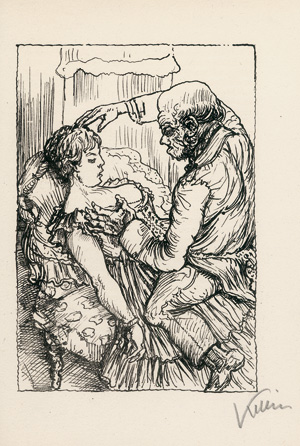 Lot 3312, Auction  121, Wedekind, Frank und Kubin, Alfred - Illustr., Der greise Freier
