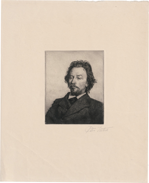 Lot 5334, Auction  121, Ilsted, Peter, Bildnis von Vilhelm Hammershøi