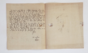 Los 2040 - Passow, Franz Ludwig - Brief aus Breslau an Gustav Köpke. 1816 - 1 - thumb