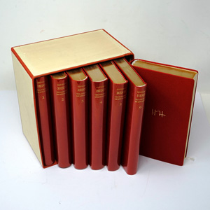 Los 3145 - Hesse, Hermann - Gesammelte Schriften. Frankfurt, Suhrkamp, 1958. - Dünndruck-Werkausgabe in Ganzleder - 0 - thumb