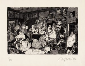 Lot 3161, Auction  125, Hrdlicka, Alfred, The Rake's Progress. Frankfurt, Berlin und Wien, Propyläen, 1971. - Mit 8 signierten Radierungen. 90 Exemplare