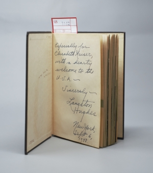 Los 3162 - Hughes, Langston - The Sweet Flypaper of Life. New York, Simon and Schuster, 1955. - Widmungsexemplar - 1 - thumb