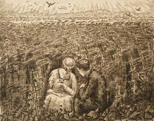 Lot 3191, Auction  125, Keller, Gottfried, Romeo und Julia auf dem Dorfe. Mit Radierungen von A. Hildenbrand. Bern, Seldwyla, 1919. - Eines von 300 Exemplaren