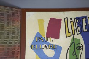 Los 3216 - Éluard, Paul - Liberté, j'écris ton nom. Gefaltetes Leporello. Original-Siebdruck auf Papier. Paris, Éditions Seghers, 1953 - 2 - thumb
