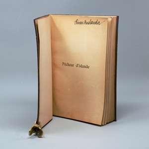 Lot 3225, Auction  125, Loti, Pierre, Pécheur d´Islande. Paris, Calmann-Lévy, 1906. - Mit Besitzvermerk von Ninon Hesse ("Ninon Auslaender")