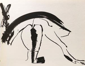 Lot 3247, Auction  125, Mayröcker, Friederike, Heisze Hunde. Pfaffenweiler 1977. - Mit 6 Lithographien von E. Jandl. 500 Exemplare