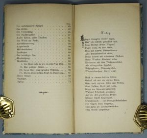 Los 3256 - Morgenstern, Christian - In Phanta’s Schloss. Berlin, Richard Taendler, 1895. - Widmungsexemplar. Beigaben - 6 - thumb