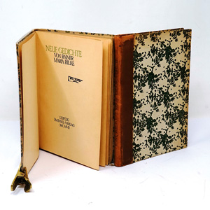 Lot 3299, Auction  125, Rilke, Rainer Maria, Neue Gedichte (und:) Der Neuen Gedichte. Leipzig, Insel, 1907-1908. - Erste Ausgaben