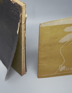 Los 3311 - Rodenbach, Georges - Les tombeaux. Paris 1895. - Mit Holzschnitten von J. Pitcairn-Knowles - 6 - thumb