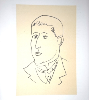 Los 3315 - Rouveyre, André - Apollinaire. Paris, Raisons d'être, 1952. Eines von 30 arabisch nummerierten Exemplaren (Gesamtauflage: 350) auf "...grand velin d'arches" und mit signiertem Druckvermerk vom Autor und vom Künstler - 20 - thumb