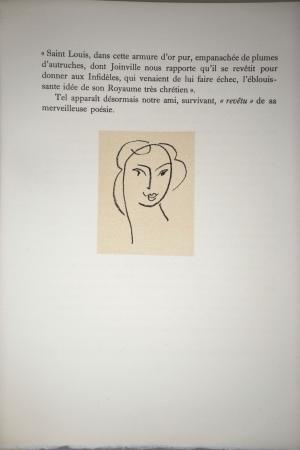 Los 3315 - Rouveyre, André - Apollinaire. Paris, Raisons d'être, 1952. Eines von 30 arabisch nummerierten Exemplaren (Gesamtauflage: 350) auf "...grand velin d'arches" und mit signiertem Druckvermerk vom Autor und vom Künstler - 24 - thumb