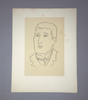 Los 3315 - Rouveyre, André - Apollinaire. Paris, Raisons d'être, 1952. Eines von 30 arabisch nummerierten Exemplaren (Gesamtauflage: 350) auf "...grand velin d'arches" und mit signiertem Druckvermerk vom Autor und vom Künstler - 27 - thumb