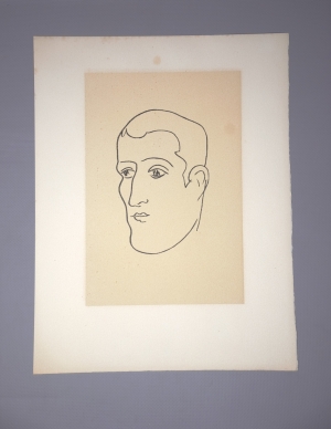 Los 3315 - Rouveyre, André - Apollinaire. Paris, Raisons d'être, 1952. Eines von 30 arabisch nummerierten Exemplaren (Gesamtauflage: 350) auf "...grand velin d'arches" und mit signiertem Druckvermerk vom Autor und vom Künstler - 30 - thumb