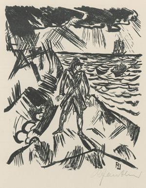 Los 3366 - Swift, Jonathan und Janthur, Richard - Des Capitain Lemuel Gullivers Reise. Berlin, Fritz Gurlitt, 1919. - Mit 11 Lithographien von R. Janthur. 50 Exemplare - 0 - thumb