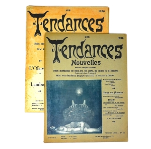 Los 3368 - Tendances Nouvelles, Les - Zwei Ausgaben der Zeitschrift (III, Nr. 28 und 31). Paris 1907-1908 - 1 - thumb