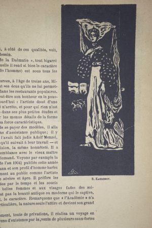 Los 3368 - Tendances Nouvelles, Les - Zwei Ausgaben der Zeitschrift (III, Nr. 28 und 31). Paris 1907-1908 - 5 - thumb