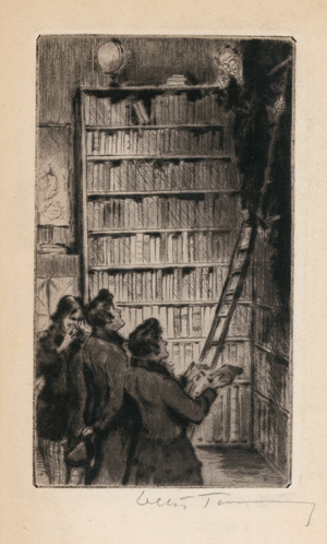 Los 3369 - Tiemann, Walter - Bibliomanen. Extrasuite der 12 sign. Radierungen des Avalun Drucks von Paul Lacroix und Charles Newil. Hellerau, Avalun, 1923 - 0 - thumb