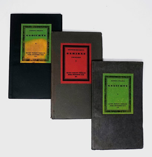 Los 3372 - Trakl, Georg - Gedichte. Leipzig, K. Wolff, 1917. - Zweiter Druck der ersten Ausgabe. Beigaben - 0 - thumb