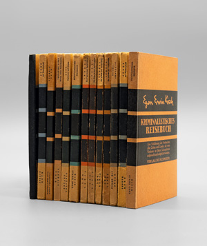 Los 3373 - Trautner, Eduard - Berichte aus der Wirklichkeit. Band 1-6 (alles Erschienene). Berlin, Die Schmiede, 1927. - Mit Widmungsexemplar von E. E. Kisch - 0 - thumb