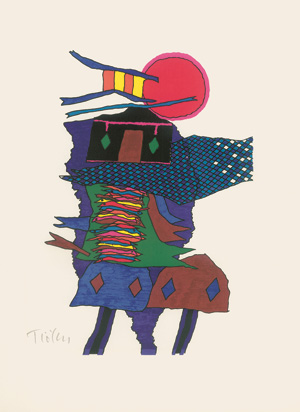 Los 3374 - Trökes, Heinz - Augenreise. Berlin, Rembrandt-Verlag, 1968. - Mit 12 Serigraphien. 75 Exemplare - 0 - thumb