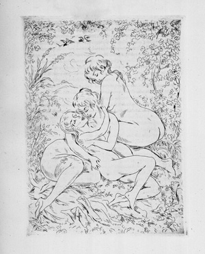Los 3387 - Venuswagen, Der - Eine Sammlung erotischer Privatdrucke mit Original-Graphik. 3 Bände der Reihe. Berlin, Fritz Gurlitt, 1919-1920 - 1 - thumb