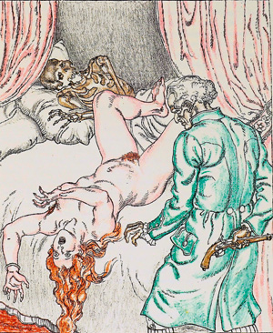 Los 3388 - Kock, Henry de und  - Der Mord im Kastanienwäldchen. Berlin, Gurlitt, 1919. - Aus der Reihe "Der Venuswagen", Band V - 0 - thumb