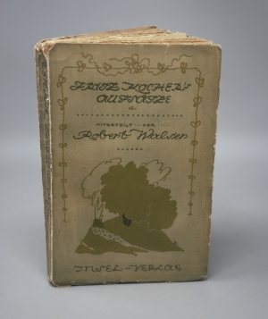 Los 3406 - Walser, Robert - Fritz Kocher's Aufsätze. Leipzig, Insel, 1904 - 2 - thumb