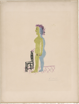 Los 7197 - Picasso, Pablo - Nu à la chaise - 0 - thumb