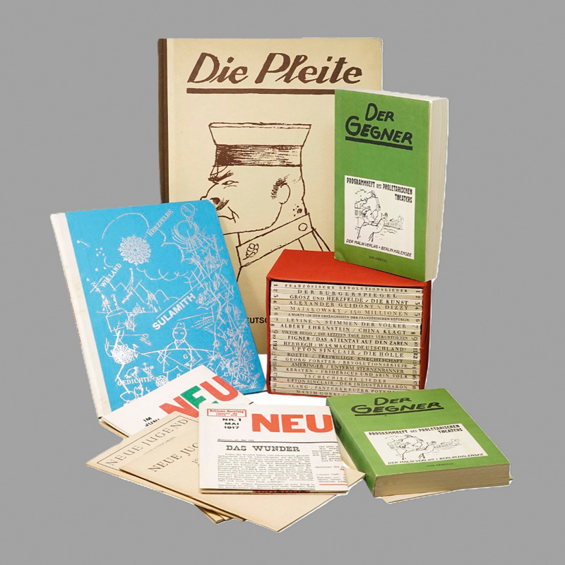 Lot 3232, Auction  125, Malik-Verlag, Konvolut von fünf Nachdrucken. 1967-1983