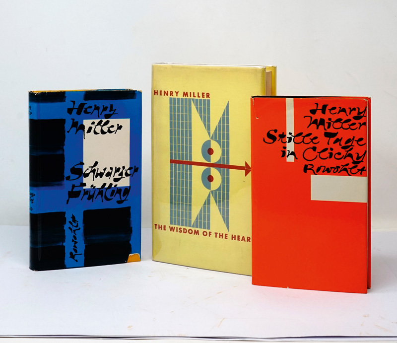 Lot 3250, Auction  125, Miller, Henry, Zwei Werke. Reinbek, Rowohlt, 1960-1968. - Widmungsexemplare. Beigabe