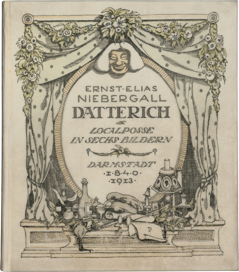 Lot 3272, Auction  125, Niebergall, Ernst Elias und Preetorius, Emil - Illustr., Datterich. Mit Illustrationen von E. Preetorius. 