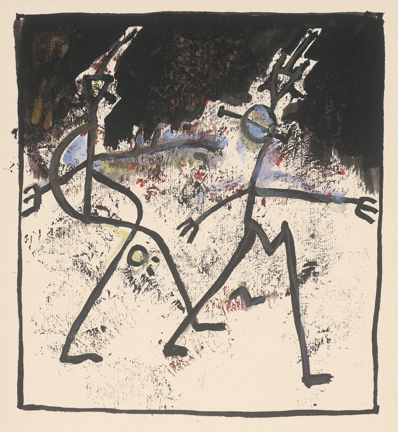Lot 3284, Auction  125, Pedicini, Gerardo, Dialogata exempeda. Roma 1982. - Mit 5 Tuschezeichnungen von G. La Commare. 36 Exemplare