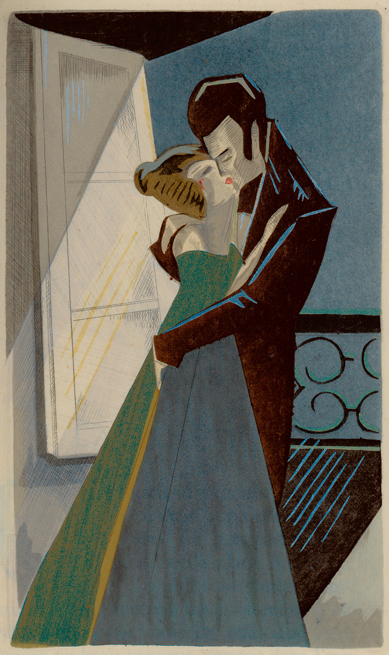 Lot 3289, Auction  125, Pillet, Roger, Les Oraisons Amoureuses. Paris 1925. - Mit 15 Radierungen von Yan B. Dyl. 500 Exemplare