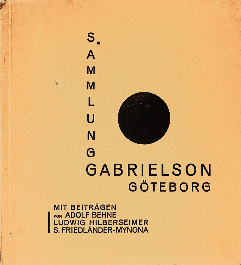 Lot 3321, Auction  125, Sammlung Gabrielson, Göteborg. Berlin 1923. - In kleiner Auflage erschienen