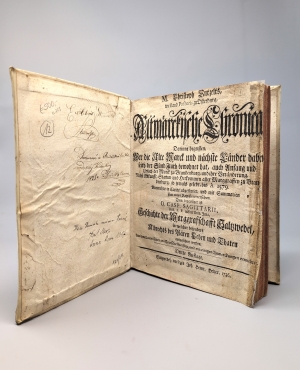 Los 213 - Entzelt, Christoph - Altmärckische Chronica - 3 - thumb