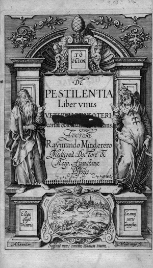 Lot 320, Auction  126, Minderer, Raimund, De Pestilentia liber unus. Veterum et neotericorum observatione constans