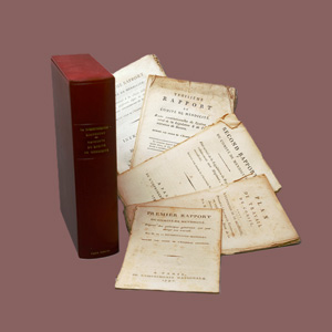 Lot 499, Auction  126, La Rochefoucauld-Liancourt, F. A. F., Plan de travail du comité
