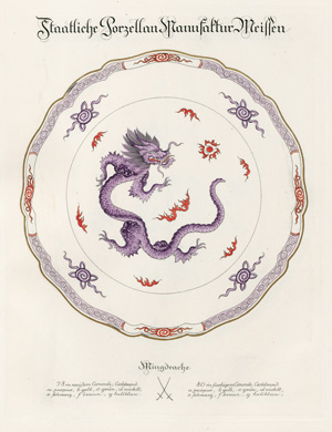 Lot 523, Auction  126, Staatliche Porzellan Manufaktur Meißen, Indische Muster