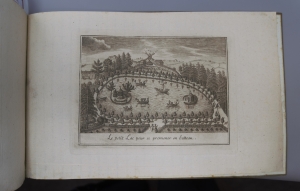 Los 1244 - Karl, Johann Friedrich - Vüe et prospect, des differentes parties du parc, près du Château de Freudenhain appartenant à S. E. le cardinal, et prince regnant de Passau - 5 - thumb