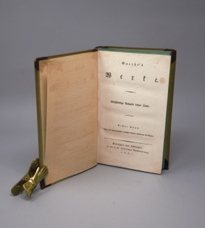 Los 2031 - Goethe, Johann Wolfgang von - Werke. Vollständige Ausgabe letzter Hand (Großoktav) - 2 - thumb