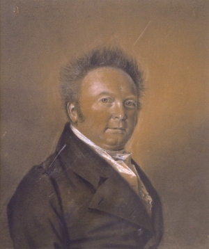 Los 2617 - Krüger, Franz - Brief und Porträt "Johannes David Neumann". 1821 - 2 - thumb