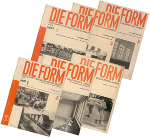 Los 3411 - Form, Die und Lissitzky, El - Zeitschrift für gestaltende Arbeit - 0 - thumb