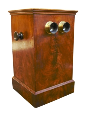 Los 3429 - Le Taxiphote - Tisch-Stereobetrachter - Stereobetrachter mit Nussbaumkorpus mit zwei Okularen - 4 - thumb