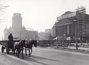 Lot 4173, Auction  126, Lehnartz, Klaus, Reconstruction of the Schauspielhaus, Gendarmenmark with Deutscher Dom