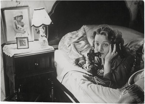 Lot 4208, Auction  126, Salomon, Erich, Marlene Dietrich on the telephone with her daughter in Berlin from Hollywood 1930; Benito Mussolini, Heinrich Brüning, Dino Grandi, Julius Curtius, Hotel Excelsior in Rome 1931